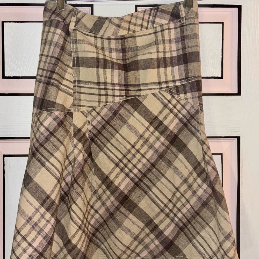 Sherry Taylor Plaid Mini Skirt Plus Size 1X Preppy Academia Y2K - Picture 7 of 16